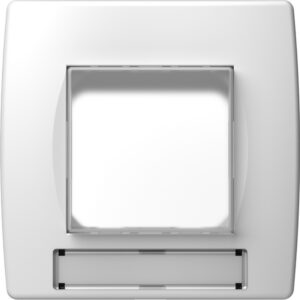 CM22PW-U SET ZA SKLOPKE IP44 2M BIJELA SJAJNA S NATPISNOM PLOČICOM