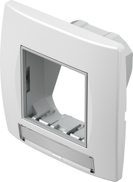 CM23PW-U SET ZA PRIKLJUČNICE IP44 2M BIJELA SJAJNA S NATPISNOM PLOČICOM