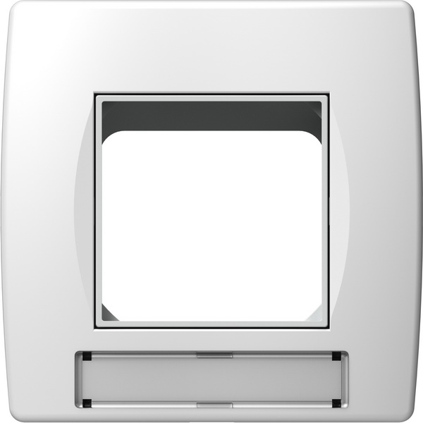 CM23PW-U SET ZA PRIKLJUČNICE IP44 2M BIJELA SJAJNA S NATPISNOM PLOČICOM