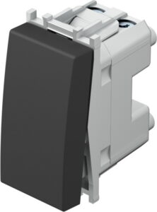 SM61SB-U TIPKALO IZMJENIČNO 16A 1M CRNA MAT