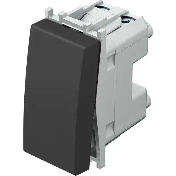 SM61SB-U TIPKALO IZMJENIČNO 16A 1M CRNA MAT