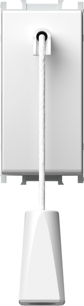 SM62PWCD-U TIPKALO IZMJENIČNO S UZICOM 16A 1M BIJELA SJAJNA