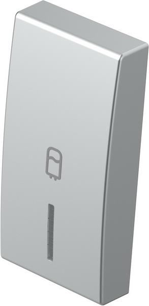 TM11ESIN06-B TIPKA 1M SREBRNA MAT SA INDIKATOROM I SIMBOLOM BOJLER