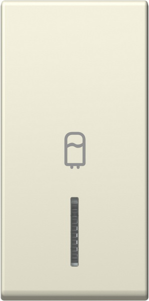 TM11IWIN06-B TIPKA 1M BEŽ SJAJNA SA INDIKATOROM I SIMBOLOM VENTILATOR