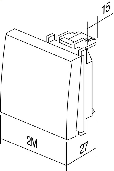 TM12SB-B TIPKA 2M CRNA MAT